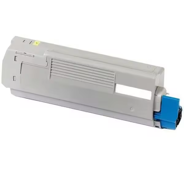 Compatible oki c823, c833, c843 amarillo cartucho de toner 46471101 / 46443101 - 1