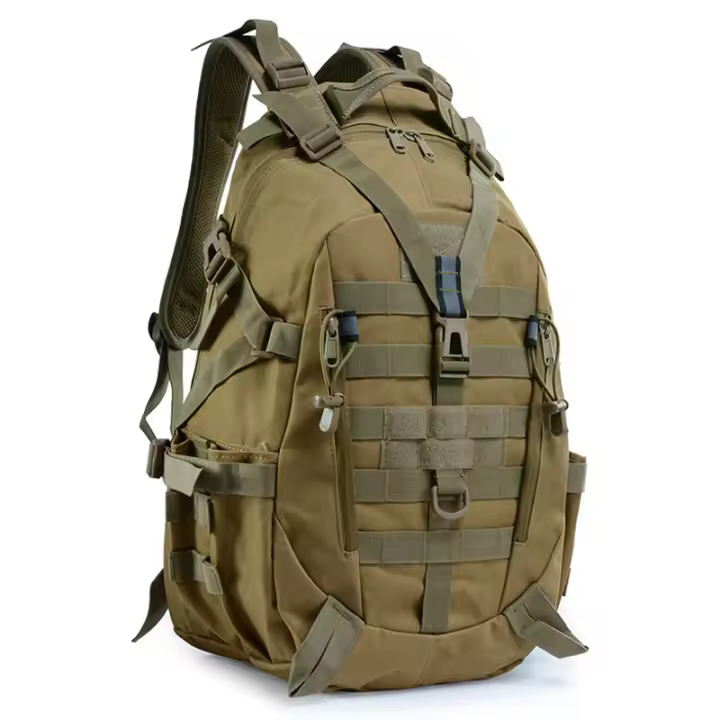 Mochila Táctica De Camping 35L Para Hombres Y Mujeres Impermeable Y Duradera Con Sistema De Marco Interno Material De Nylon Rucksack De Salida De Emergencia Para Senderismo Y Viajes - 1