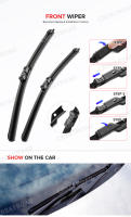 Limpiaparabrisas Delantero Y Trasero Para Opel Astra J 2009-2015 Lanzamiento De Imitación De Lluvia Cuchillas De Limpieza De Ventanas Frontales Y Traseras 27+25+12 - details 1