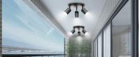 Spotlight Ajustable GU10 Base Luz De Techo Rotatable Moderno Metal Luz De Pared Sin Bombillas Iluminación Doméstica 220V - details 1