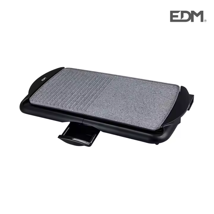 Tabla de asar efecto piedra 2000w 61,5x31x8cm edm - 1