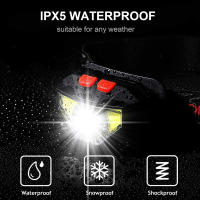 Linterna Frontal LED COB Con Sensor De Movimiento 8 Modos Impermeable Potente XPE+COB Para Camping Ciclismo Pesca Y Atardecer - details 3