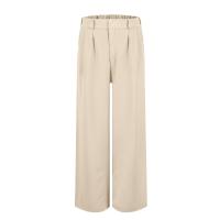 Pantalones Anchos Para Mujer Cintura Alta Elástica Trasera Negocios Casual Largo Pantalones Regulares De Pierna Recta Para Otoño/Invierno - details 52