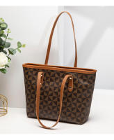 Bolso De Mano Grande Con Cremallera Bolso De Mamá Tendencia 2024 Estampado De Triángulo Tejido Generoso Capacidad Grande Estilo Hobos - details 8