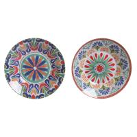LILI HOME Vajillas de Melamina: Elegancia y Durabilidad. Plato Llano: Ø 28 cm / Plato Hondo: Ø 23 cm / Plato de Postre: Ø 20 cm / Bol Individual: Ø 13 cm / Bol de Ensalada: Ø 25 cm / Bandejas de Servir: 40 x 29 cm y 36 x 26 cm. - details 0