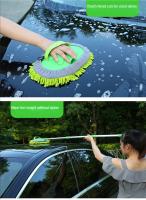 Cepillo de limpieza para autos, súper absorbente, ajustable, telescópico, con mango largo, trapeador limpio, accesorios para autos - details 4