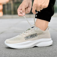Zapatos De Correr HOBM Para Hombre Ultra Ligeros Tenis Deportivos Transpirables Zapatillas De Caminar Casual De Juguete Negro Malla Tamaño True Fit Closure Tipo Cordones - details 22