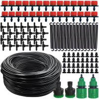 Sistema De Riego Por Drip Automático Portátil 20M Con Reguladores Ajustables Y Riegos Por Goteo Kit De Riego Para Jardín Con Mangueira - details 0