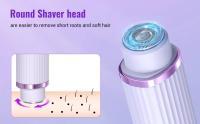 Afeitadora Eléctrica Mujer- 2 en 1 Impermeable Depiladora Mujer Zona Intima Inalámbrica Recortadora Mujer Zona Intima para Depilación Facial Sin Dolor de Bikini, Axilas, Piernas y Rostro - details 5