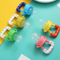 3 PCs Dientes De Vino Para Bebé Juguete De Masticar De Silicona Complemento Alimenticio Para Bebés Utensilios De Comedor Para Edad De 3-6 Meses - details 1