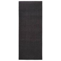 vidaXL Alfombra de sisal natural 80x200 cm Color Natural,  Negro,  Marrón y mas Alfombras de área  Alfombra de Piso para Sala de Estar Dormitorio Habitación Salón - details 0
