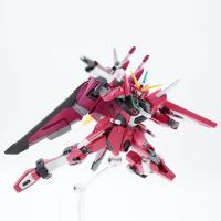Modelo De Mecha INFINITE JUSTICE ZGMF-X19A HG 1/144 Figura De Acción Coleccionable Decoración De Escritorio Juguete Para Niños Regalo - details 1