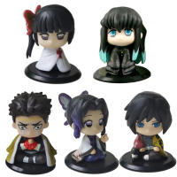 Set De 15 Figuras Q Demon Slayer Con Tanjiro Nidouzi Inosuke Zenizu Muñecos De Acción Modelo De Película Juguete Para Coleccionistas - details 5