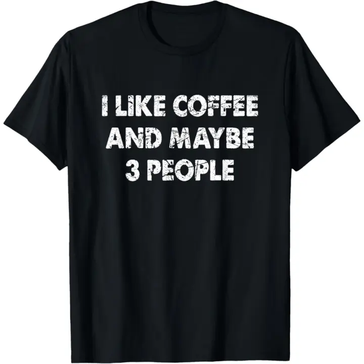 Camiseta de Manga Corta, 100% Algodón, Ropa Unisex para Hombres y Mujeres en 5 Tallas, Camiseta Negra, Cuello redondo con estampado. - 1