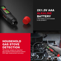 Detector De Fugas De Gas Habotest HT61L Versión Actualizada Con Pantalla Digital Y Alarma Sonora Multifuncional - details 11