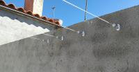 Tendedero de ropa Automático de cuerdas Cuncial, de 2, 3 y 4 cuerdas de 5 metros, fácil instalación a la pared, tendal - details 5