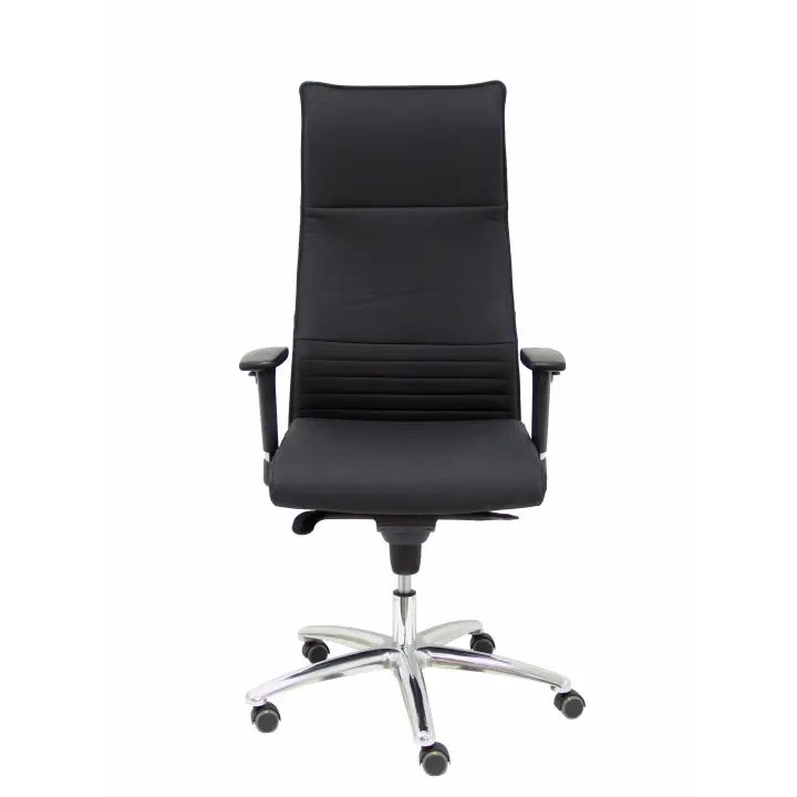Piqueras Y Crespo Sillón Albacete XL Piel Negra Ergonómico Hasta 160kg - 1