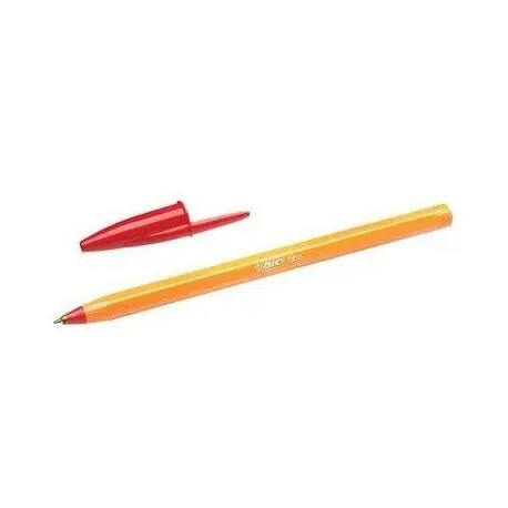 BiC Orange Bolígrafo de punta de bola tinta ROJO 3 BOLIGRAFOS - 1