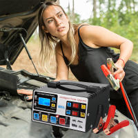 Cargador De Batería De Coche Grueso 12/24V 400A Cargador Inteligente De Batería Con Pulso Reparación Alta Potencia 220W Para Automóviles - details 10