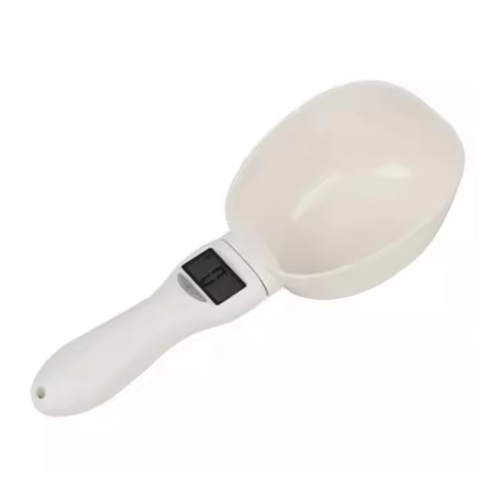 Bascula Electrónica para Productos Alimenticiales con Cuchara medidora y Pantalla LED para Cocina. - 1