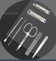 Juego De Cortauñas De Alta Calidad En Acero Inoxidable Con Bolsa Plegable Kit De Manicura Con Tijeras Regalo Para Hombres Y Mujeres - details 2
