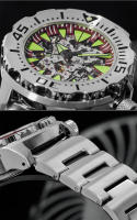 Reloj De Pulsera Mecánico Para Hombre ADDIESDIVE Lujo Esqueleto Automático Vidrio De Zafiro BGW9 Luminoso Diver 200m Acero Inoxidable - details 11