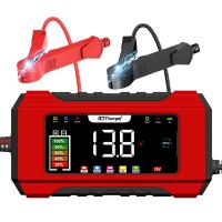Cargador De Batería De Coche Automático 12V 6A Carga Rápida Digital Reparación De Pulso Para AGM GEL WET Ácido Plomo - details 0