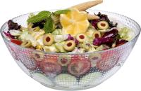 STARLEY-Ensaladera cristal + 6 bols,Juego de 7 cuencos para servir,Tazones para mezclar de vidrio,ensaladera, frutero 13cm,24cm - details 5