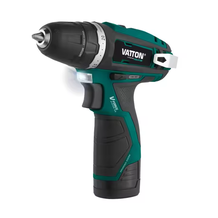 VATTON Taladro Atornillador 12V Compacto 1 Batería 2.0Ah - 1