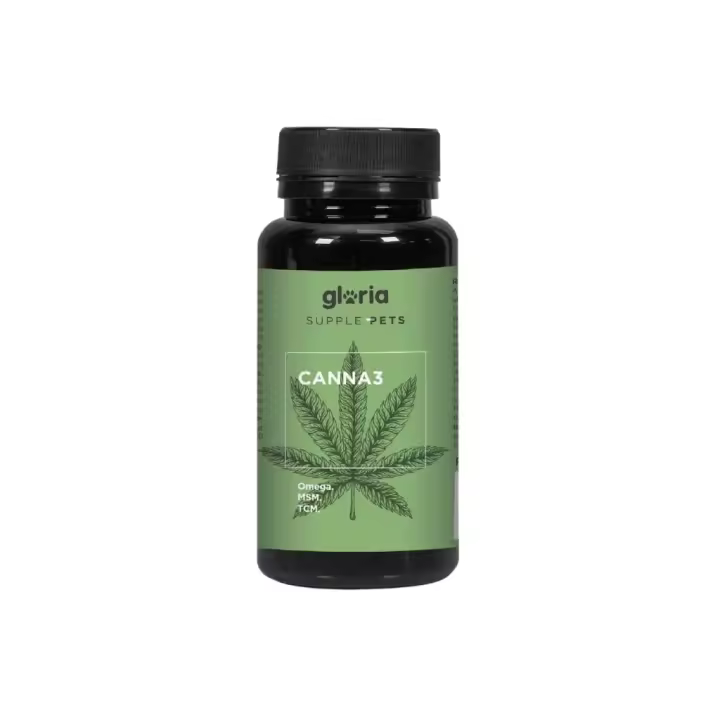 GLORIA - Supple Pets - Canna 3 (100 Comprimidos) - Alimento Complementario Natural para el Apoyo Nutricional en Perros y Gatos - 1