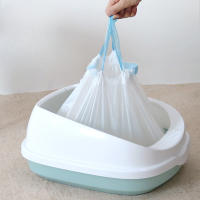 Bolsa De Arenero Para Gatos Portátil Multifuncional Con Cuerda Para Limpieza Sin Manos Resistentes Al Polvo Y a La Sandía Suministros Para Mascotas - details 5