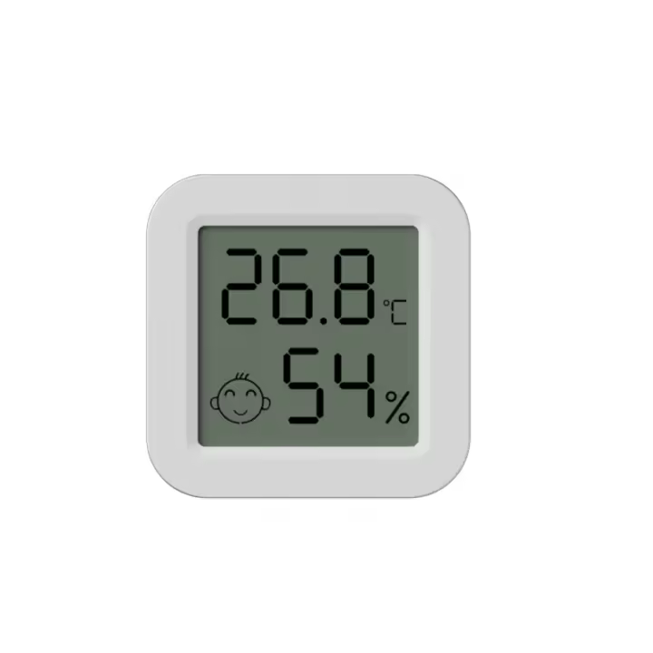 Sensor De Temperatura Y Humedad Inteligente Tuya Bluetooth Con Pantalla LCD Higrómetro Mini Control Remoto Por App Para El Hogar - 1