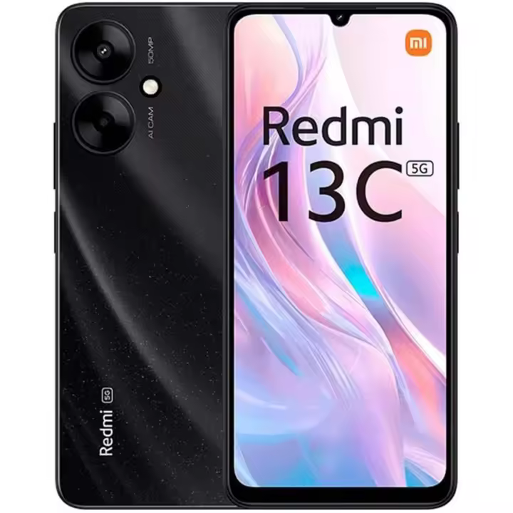 Smartphone Xiaomi Redmi 13c 6.74" 90hz 4gb 128gb Ds 5g 50mp/5mp Bateria 5000mah  Starry Black - 1