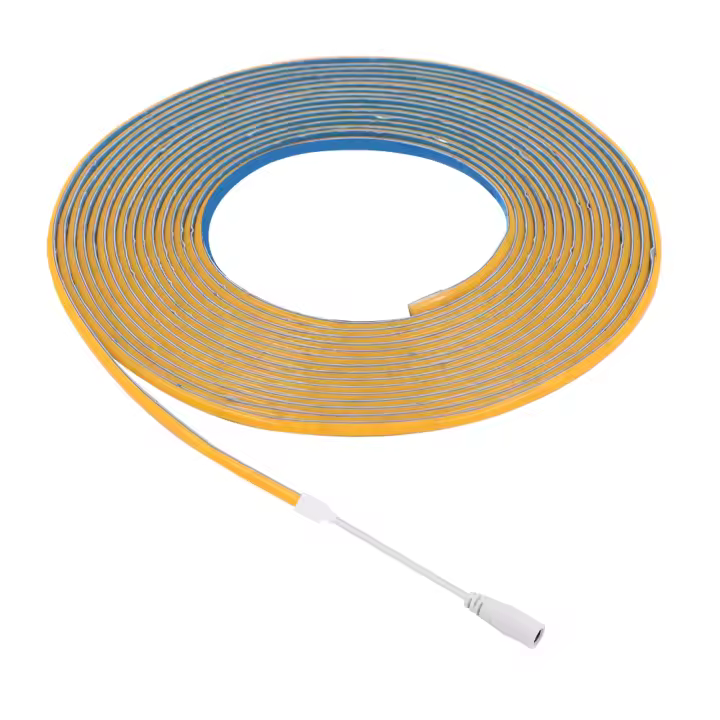 Tira LED COB Flexible 3MM Ancho Para Decoración Del Hogar 384Leds/M 3000K 4000K 6000K Calor/Natural Blanco DC 12V 24V Sin Protección Contra El Agua - 1