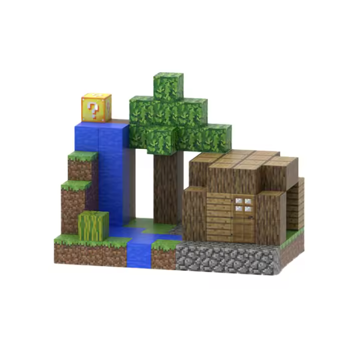 Juego De Construcción Magnético Para Niños Y Niñas Edad 3+ Bloques De Arquitectura De Minas DIY Juguetes Educativos 75-110 Piezas - 1
