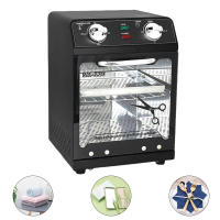 Esterilizador de herramientas para uñas, máquina de limpieza, temporizador de gran capacidad, caja seca multifuncional de alta temperatura de 8L, acero inoxidable para el hogar - details 4