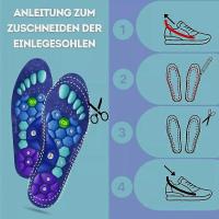 Akusoli Magnetische Schuhe Akupressur-Einlegesohlen fr Schmerzen (35-39cm) - details 2