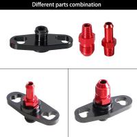 Adaptador De Línea De Combustible De Aluminio Para Toyota Nissan Regulador De Presión De Alimentación De Combustible Rojo Y Negro Universal - details 4