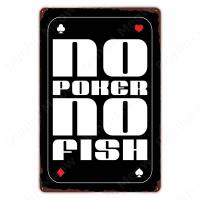 BlackJack Placa De Poker En Metal Vintage Art Poster Rey De Copas Decoración De Pared Para Bar Café Hogar Retro Sin Juego - details 10
