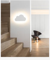 Lámpara De Pared LED Moderna Para Interior Diseño Nuboso Luz Acrílica Sconce Para Niños Lámpara De Noche Para Dormitorio Niños - details 9