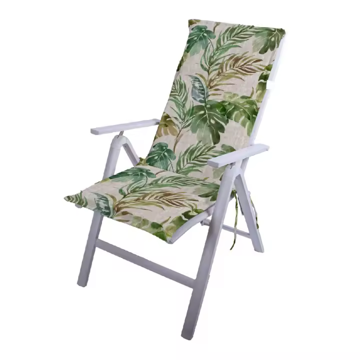 GREATOYAR Cojín Tumbona, Colchoneta Tumbona Acolchada, Cojín Acolchado de Esponja, para Exteriores Terraza Jardín Viaje Playa, Color Aleatorio - 1