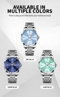 Reloj De Lujo PENGAGAR Para Hombre Resistente Al Agua Con Luminiscencia Fecha Día De La Semana Acero Inoxidable Reloj De Cuarzo Casual Con Caja - details 14
