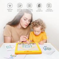 Tablero De Dibujo Magnético Para Niños Con Perlas Y Lápiz Set De Tablero De Dibujo Para Bebés Regalo Juguetes Educativos Para Niños Y Niñas - details 5