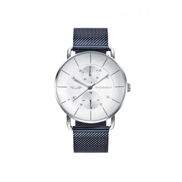 VICEROY Reloj Caballero Multifuncion coleccion Antonio Banderas Acero Malla Milanesa 2 años garantia - 1