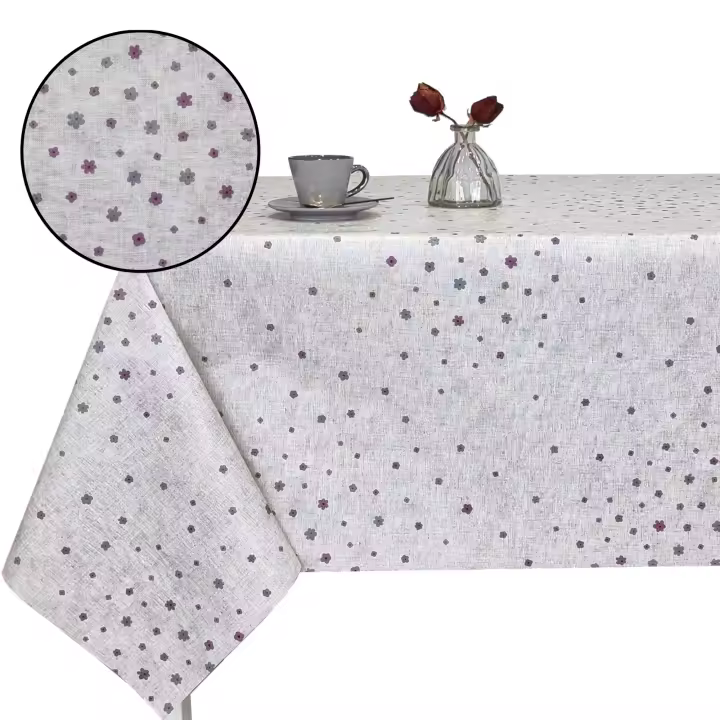 Mantel Pvc, Mantel de Rectangular Manteles de Mesa Diseño  Punto, para Fiesta, Salón, Cocina - 1