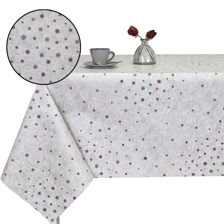 Mantel Pvc, Mantel de Rectangular Manteles de Mesa Diseño  Punto, para Fiesta, Salón, Cocina - 1