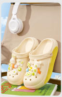Clogs Ligeros Y Transpirables Para Niñas Antideslizantes Para Jardín Interior Exterior Baño Playa Con Diseño De Dibujos Animados - details 1