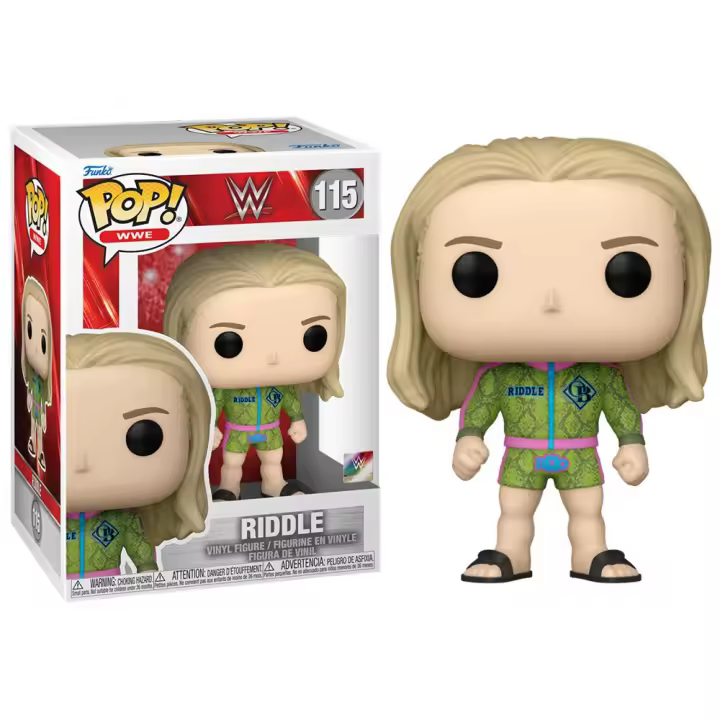 Funko Pop! WWE - Matt Riddle, 64179, Nº115 - 1