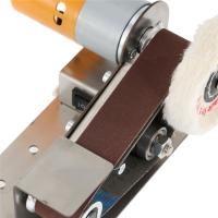 Mini Lijadora Eléctrica Para Cinturón Con Set De 10 Lijadores Herramienta De Pulido Y Tratamiento De Superficie Para DIY 220V/110V - details 13