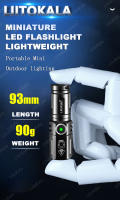 Linterna Mini LiitoKala LF-535 LED Blanca Con Láser Recargable 16340 700mAh Impermeable Distancia De Iluminación 100-200 M - details 5